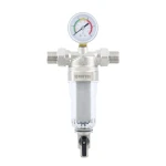 Самопромивний фільтр з манометром 1/2