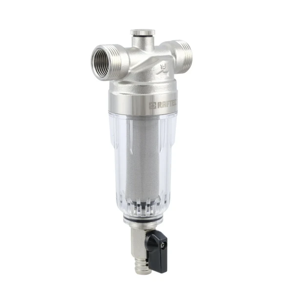 Самопромивний фільтр з манометром 1/2