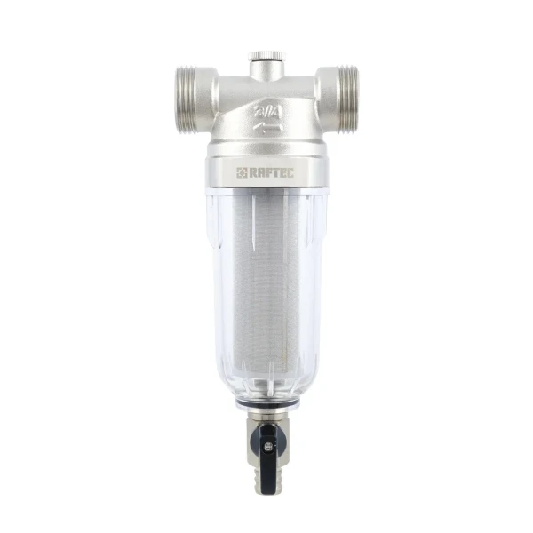 Самопромивний фільтр з манометром 3/4