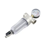 Самопромивний фільтр з манометром 3/4
