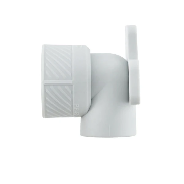 Коліно настінне PPR Raftec  90° 25мм ВВ 1/2