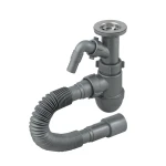 Сифон для умивальника з відведенням під пральну машину SantehPlast 1 1/2