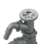 Сифон для умивальника з відведенням під пральну машину SantehPlast 1 1/2