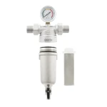 Самопромивний фільтр з манометром 3/4