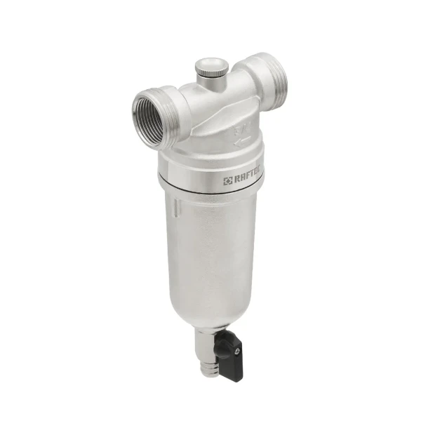 Самопромивний фільтр з манометром 3/4