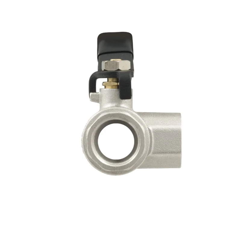 Кран шаровой трехходовой Raftec BLACK DN15 1/2