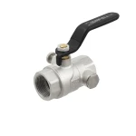 Кран кульовий з дренажем Raftec BLACK DN20 3/4