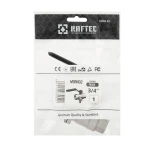 Кран кульовий з дренажем Raftec BLACK DN20 3/4