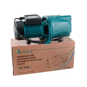 Поверхностный насос New Wave JET-100L 1.1 кВт Q max 50л/мин H max 45м. кабель 1,1м