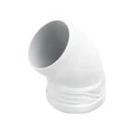 Коліно внутрішнє безшумне ASG S-LINE ф 110мм x45°