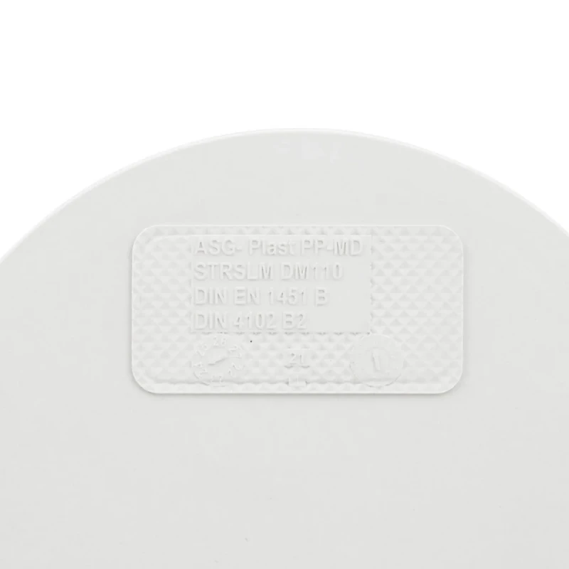 Заглушка внутренняя бесшумная ASG S-LINE ф 110мм