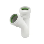 Тройник внутренний бесшумный ASG S-LINE ф 50мм x45°