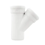 Тройник внутренний бесшумный ASG S-LINE ф 110мм x45°