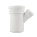 Тройник внутренний бесшумный ASG S-LINE ф 110x50 мм x45°