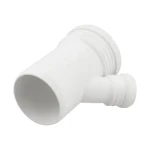 Тройник внутренний бесшумный ASG S-LINE ф 110x50 мм x45°