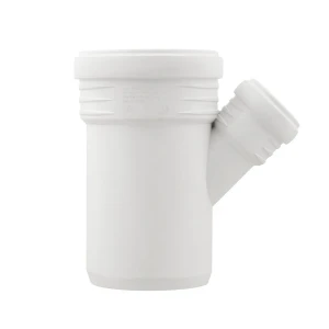 Трійник внутрішній безшумний ASG S-LINE ф 110x50 мм x45°