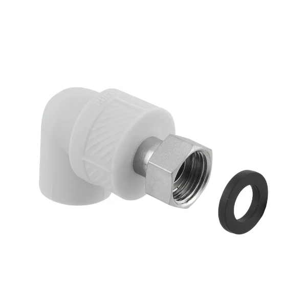 Муфта угловая PPR Raftec 20мм НГ 1/2