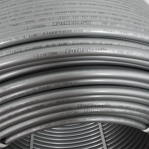Труба для теплої підлоги PLM PE-RT EVOH 16x2.0 600 м