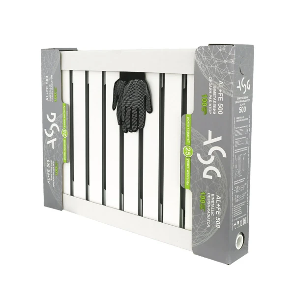 Секция биметаллического радиатора ASG 500/100 (10 СЕКЦИЙ)