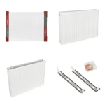 Стальной радиатор BIASI 22 тип 300х600VK НП настенный крепеж