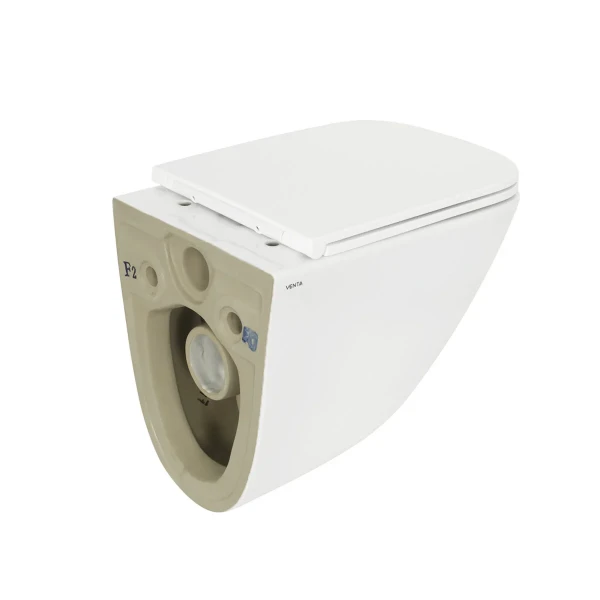 Унітаз підвісний VENTA LIST 485x345x400 Tornado 3.0