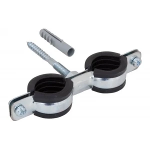 Подвійні хомути з шуруп-гвинтом і дюбелем в комплекті Walraven 25-29мм Cobra BIS RapidRail