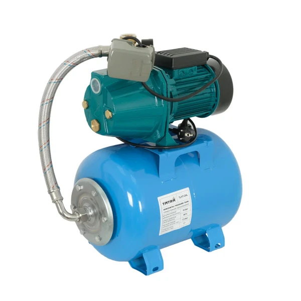 Насосная станция New Wave JET-100S 1.1 кВт - Q max 50л/мин H max 45м 24 л