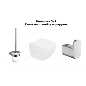 Гачок настінний VENTA V210N сатин