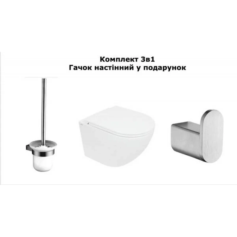 Крючок настенный VENTA V210N сатин