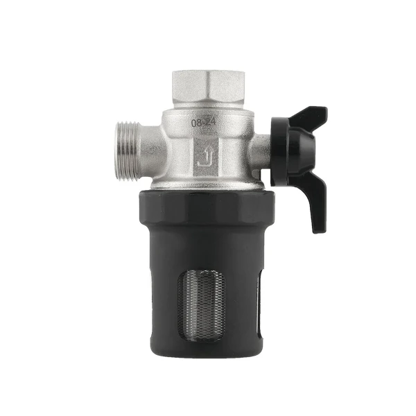 Фільтр магнітний кутовий з накидною гайкою 3/4