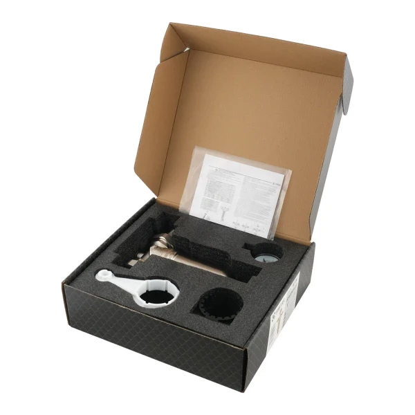 Самопромивний фільтр з манометром для гарячої води 1