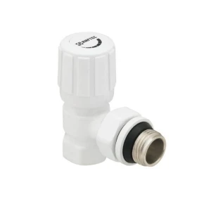 Клапан радіаторний кутовий Raftec WHITE 1/2