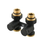 Термокомплект нижнего подключения прямой с термоголовкой Raftec WHITE DSHU11-B