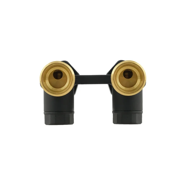 Термокомплект нижнего подключения прямой с термоголовкой Raftec WHITE DSHU11-B