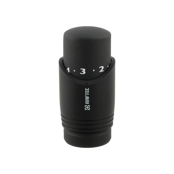 Термокомплект нижнего подключения прямой с термоголовкой Raftec WHITE DSHU11-B