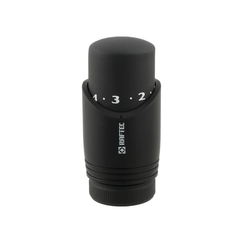 Термокомплект нижнього підключення прямий з термоголовкою Raftec WHITE DSHU11-B