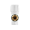 Комплект для підключення радіатора кутовий Raftec WHITE 1/2