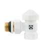 Комплект для підключення радіатора кутовий Raftec WHITE 1/2