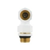 Комплект для підключення радіатора кутовий Raftec WHITE 1/2