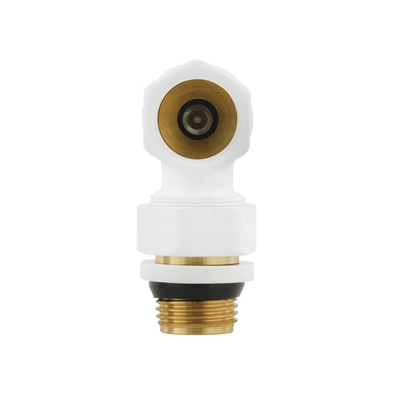 Комплект для підключення радіатора кутовий Raftec WHITE 1/2
