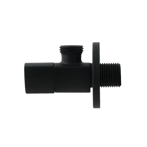 Кран приладовий кутовий Raftec Relo Black 1/2