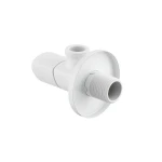 Кран приладовий кутовий Raftec Relo White 1/2