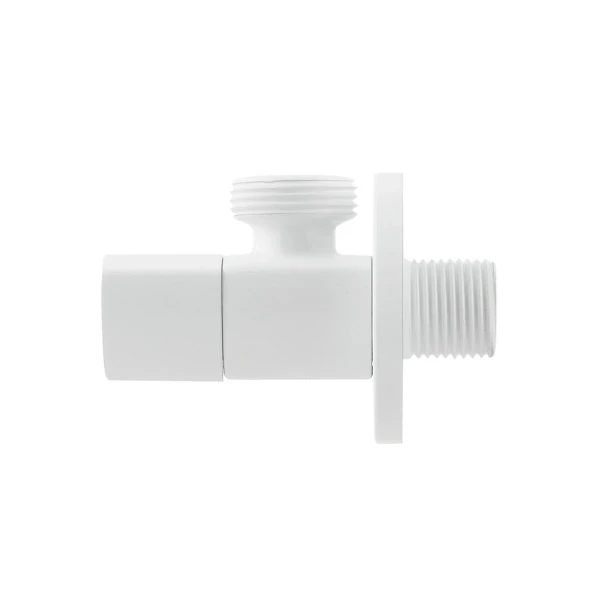 Кран приладовий кутовий Raftec Relo White 1/2