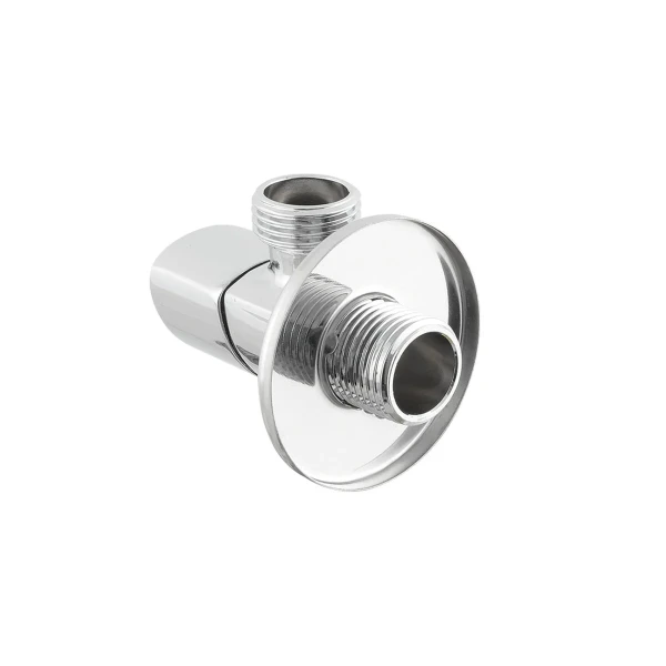 Кран приладовий кутовий Raftec Relo Silver mini 1/2