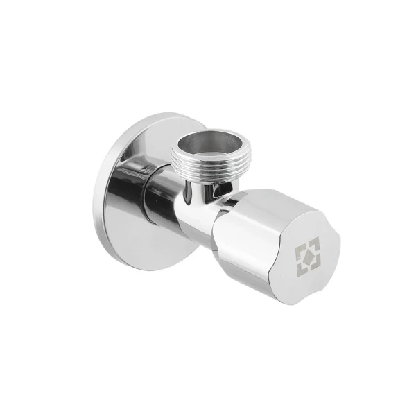 Кран приладовий кутовий Raftec Silver ABS handle mini 1/2