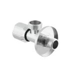 Кран приладовий кутовий Raftec Silver ABS handle mini 1/2