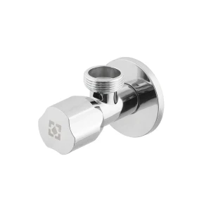 Кран приладовий кутовий Raftec Silver ABS handle mini 1/2