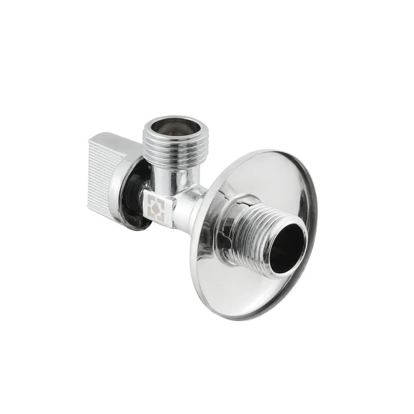 Кран приладовий кутовий Raftec Relo Silver  1/2