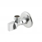 Кран приладовий кутовий Raftec Relo Silver  1/2