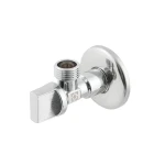 Кран приладовий кутовий Raftec Relo Silver  1/2